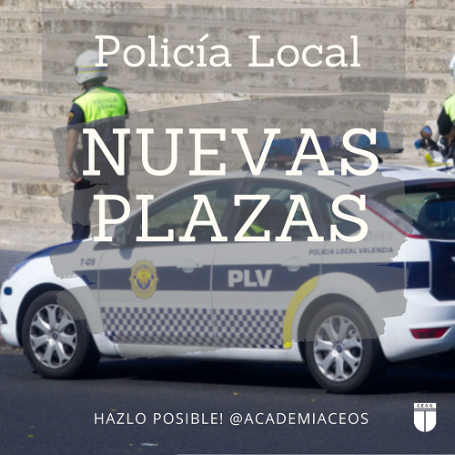 Oposición Policía Local en Valencia