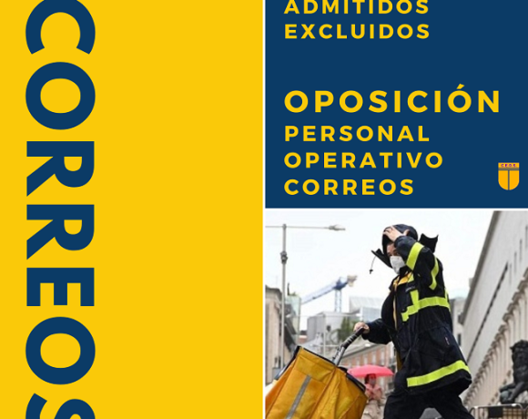 CORREOS CONVOCATORIA CONSULTA LISTA PROVISIONAL DE ADMITIDOS Y EXCLUIDOS