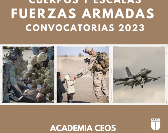 Convocatorias 2023  Fuerzas Armadas