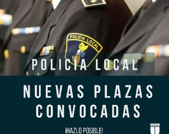 POLICÍA LOCAL PLAZAS CONVOCADAS:  CANALS; L´ALFÀS DEL PI