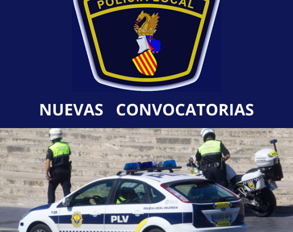 POLICÍA LOCAL PLAZAS CONVOCADAS:  ALAQUÀS ; ALMUSSAFES ; MIRAMAR