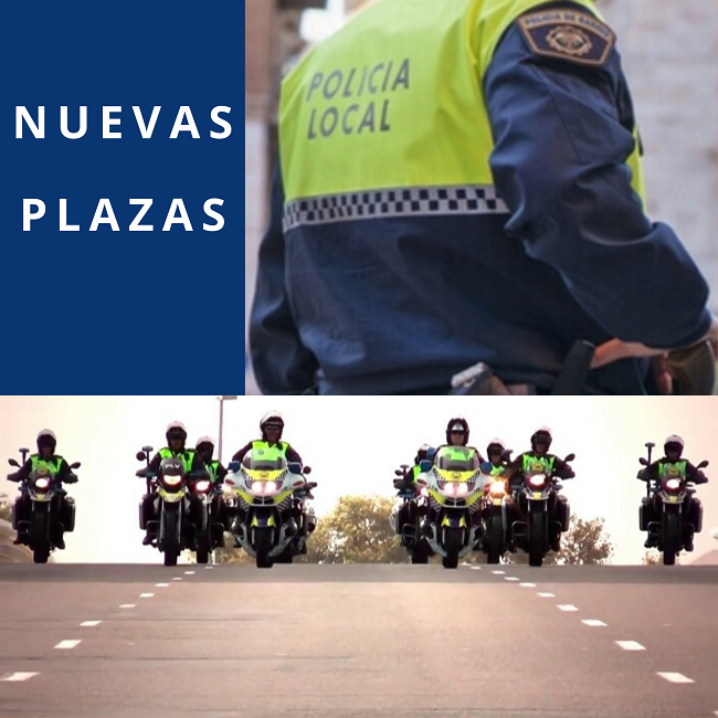 POLICÍA LOCAL PLAZAS CONVOCADAS:  MOIXENT ; TURIS ; NÁQUERA